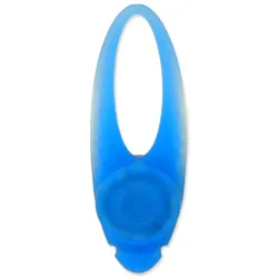 Obesek Dog Fantasy LED silikon modra 8 cm