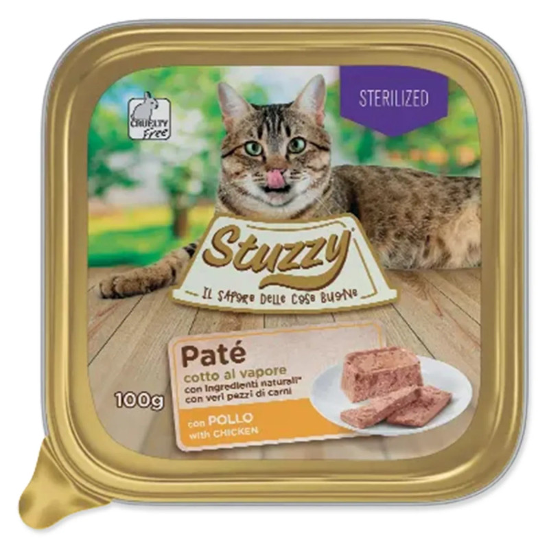 Posodica MISTER STUZZY Steriliziran piščanec 100g