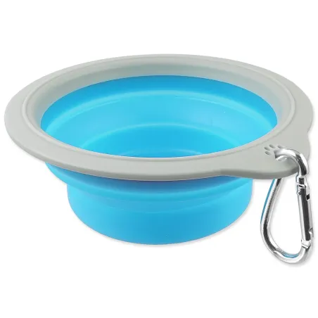 Dog Fantasy zložljiva potovalna posoda 18 cm