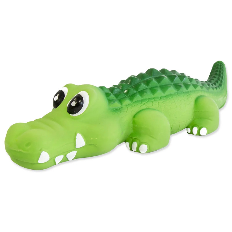 Igrača Dog Fantasy Latex Krokodil s zvokom 21cm