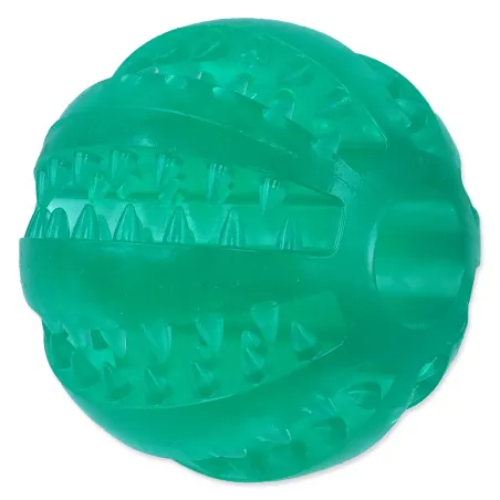 Žogica Dog Fantasy DENTAL MINT zelena 6 cm