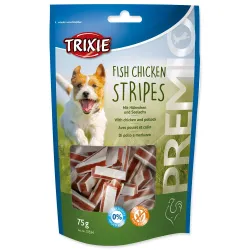 Poslastica Trixie piščanec in trska, trakci 75g