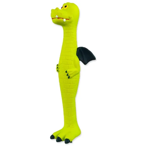 Igrača Dog Fantasy lateks živali s krili, mix 25 cm