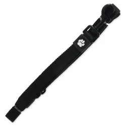 Povodec Active Dog Bungee Neoprene M črn 2x120cm
