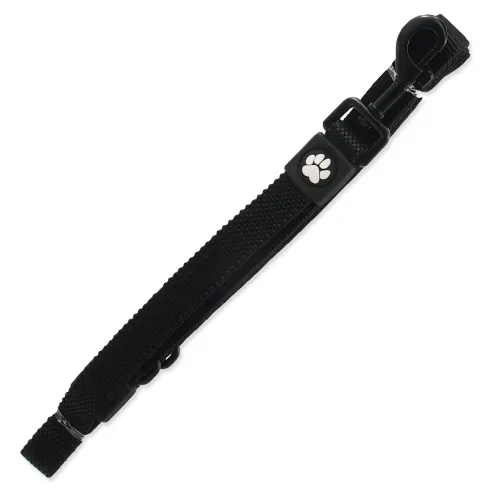 Povodec Active Dog Bungee Neoprene M črn 2x120cm