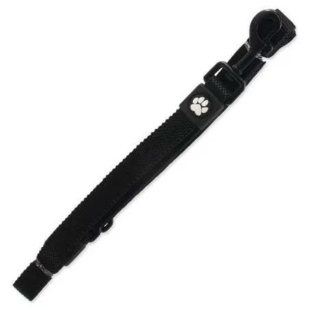 Povodec Active Dog Bungee Neoprene M črn 2x120cm