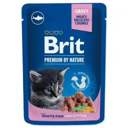 Vrečka Brit Premium Cat Kitten riba 100 g