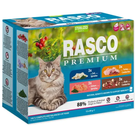 Vrečka Rasco Premium Sterilized Multi 12x85g