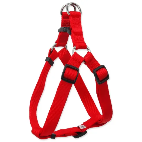 Prsni pas Dog Fantasy Classic S rdeč 1,5x45-63cm