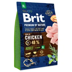 Hrana Brit Premium by Nature Adult XL 3kg