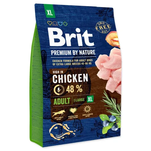 Hrana Brit Premium by Nature Adult XL 3kg