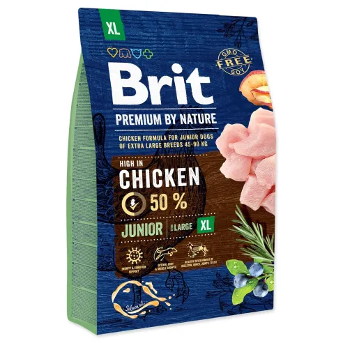 Hrana Brit Premium by Nature Junior XL 3kg