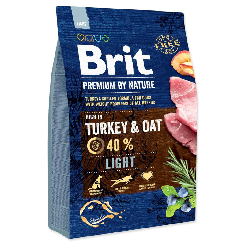 Hrana Brit Premium by Nature Light 3 kg