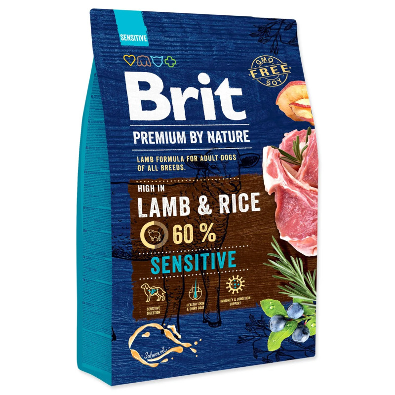 Hrana Brit Premium by Nature Sensitive Lamb 3kg
