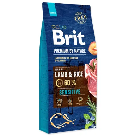Hrana Brit Premium by Nature Sensitive Lamb 15kg