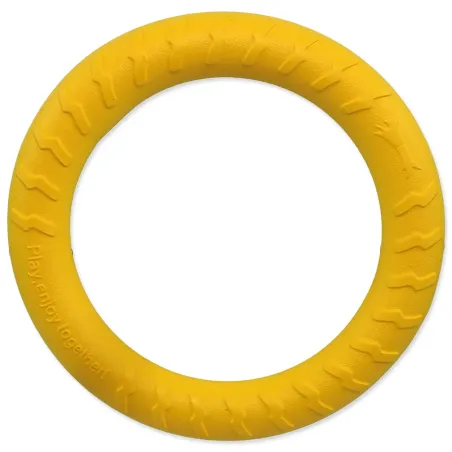 Igrača Dog Fantasy EVA obroč rumen 30 cm