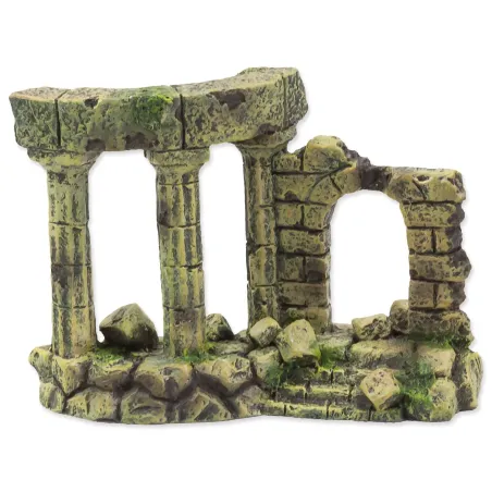 Dekoracija Aqua Excellent Ruševine gradu 13x6x9cm