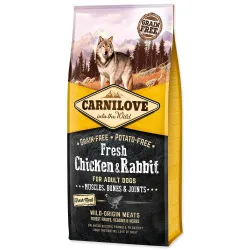 Hrana Carnilove Dog Fresh Piščanec & Zajec 12kg
