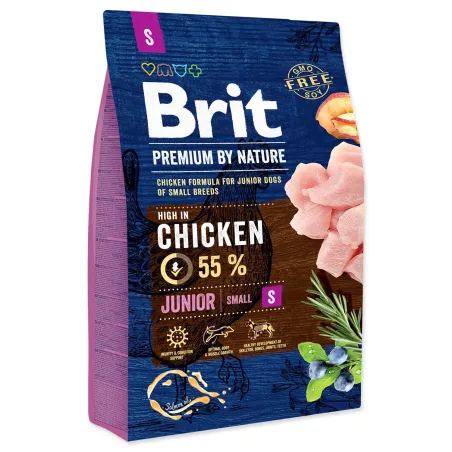Hrana Brit Premium by Nature Junior S 3kg