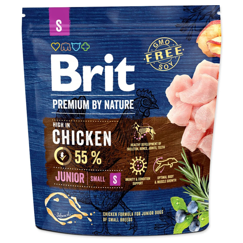 Hrana Brit Premium by Nature Junior S 1kg