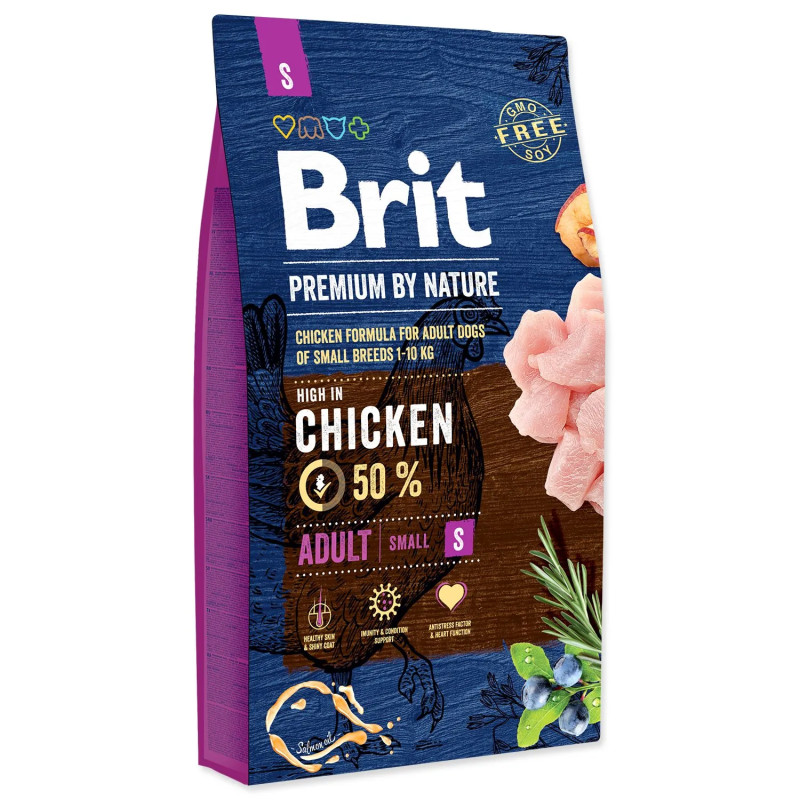 Hrana Brit Premium by Nature Adult S 8 kg