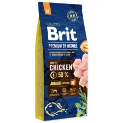Hrana Brit Premium by Nature Junior M 15 kg