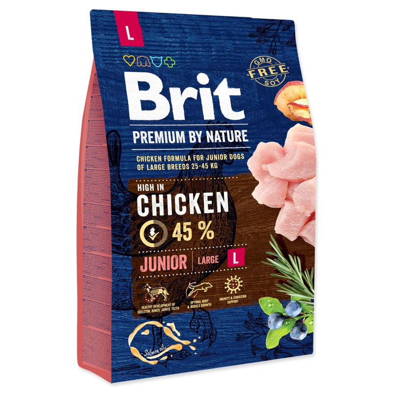 Hrana Brit Premium by Nature Junior L 3kg