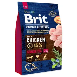 Hrana Brit Premium by Nature Senior L+XL 3kg