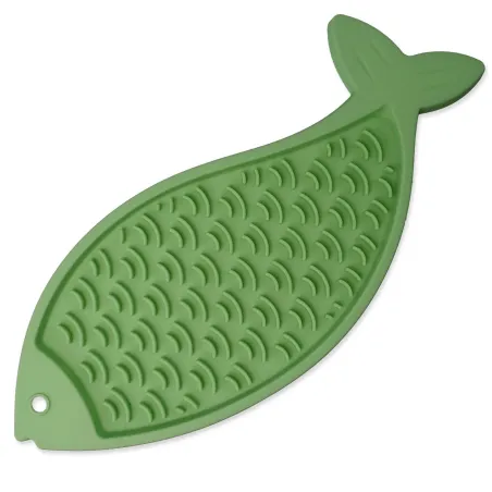 Lizalna podloga Epic Pet Lick&Snack riba pastelno zelena 28x11,5cm