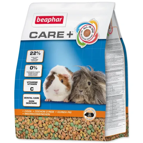 Hrana Beaphar CARE+ za morsko prašičko 1,5 kg