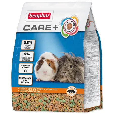 Hrana Beaphar CARE+ za morsko prašičko 1,5 kg
