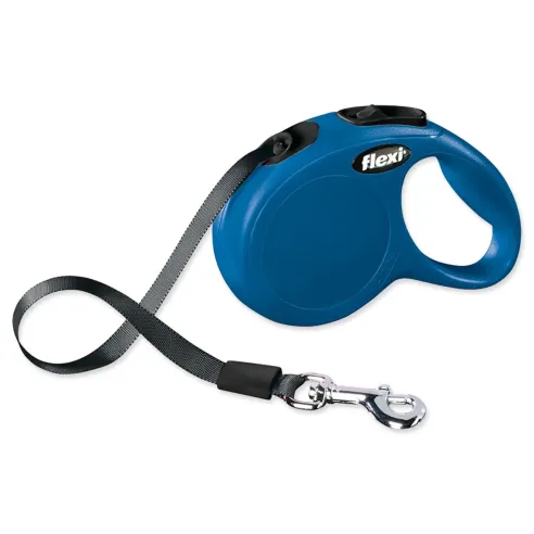 Povodec Flexi Classic New trak XS modra 3 m