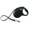 Povodec Flexi Classic New trak S, črn, 5 m