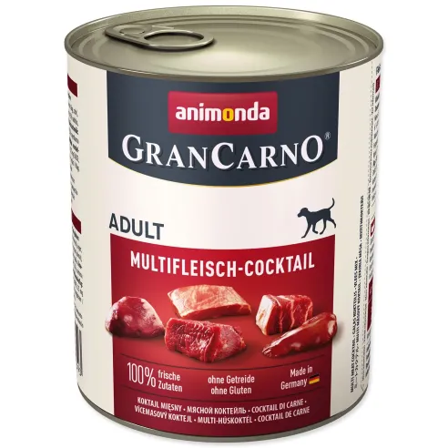 Konzerva Animonda Gran Carno Adult mesna mešanica 800 g