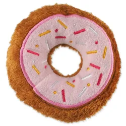 Igrača Dog Fantasy krof rožnat 12,5 cm