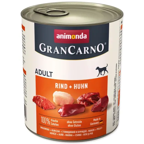 Konserva Animonda Gran Carno Adult govedina in piščanec 800 g
