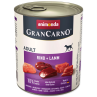 Konzerva Animonda Gran Carno Adult govedina in jagnjetina 800g