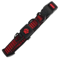 Ovratnik Active Dog Strong S rdeč 1,5x27-37cm