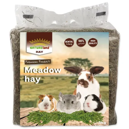 Seno Nature Land Hay iz gorskih travnikov 3 kg
