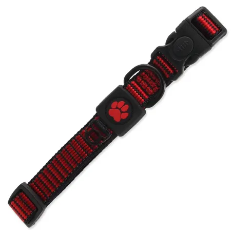 Ovratnik Active Dog Strong M rdeč 2x34-49cm