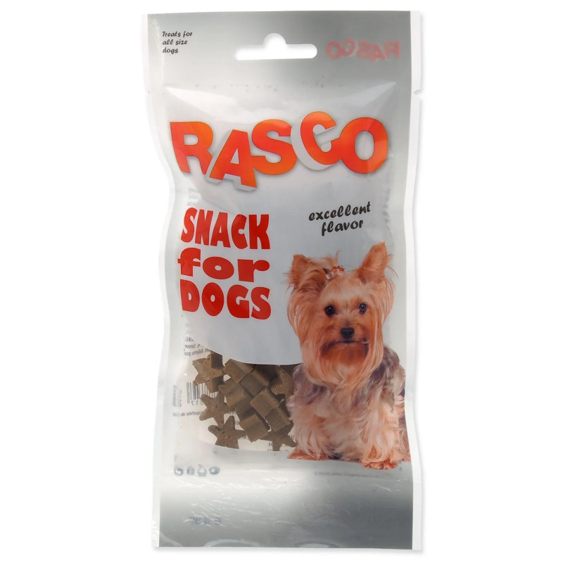 Poslastica Rasco zvezdice s perutnino 50g