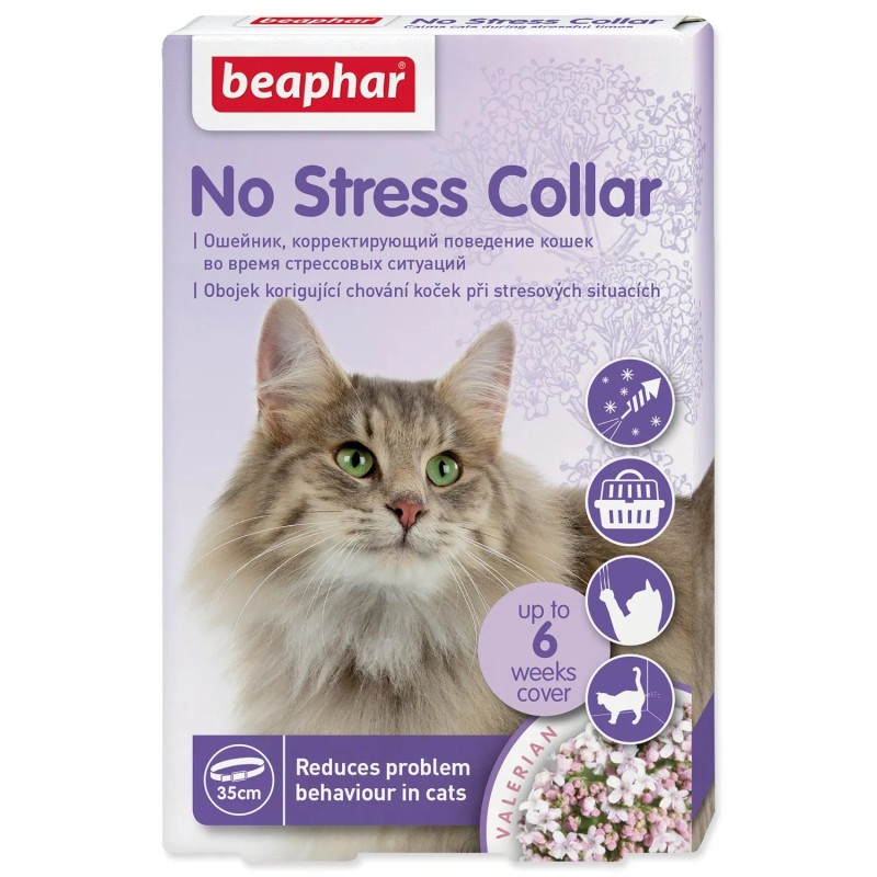Beaphar ovratnica No Stress za mačko 35 cm