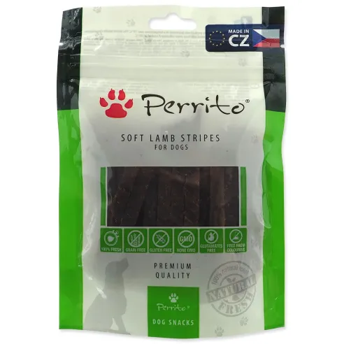 Posladek Perrito jagnje, mehki trakovi 100 g