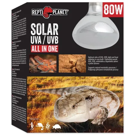 Žarnica Repti Planet Solar UVA & UVB 80W