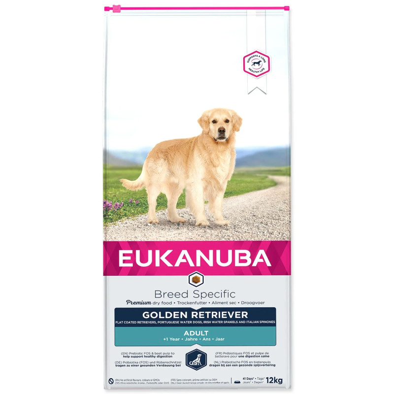 Hrana EUKANUBA za Golden Retriever, 12 kg