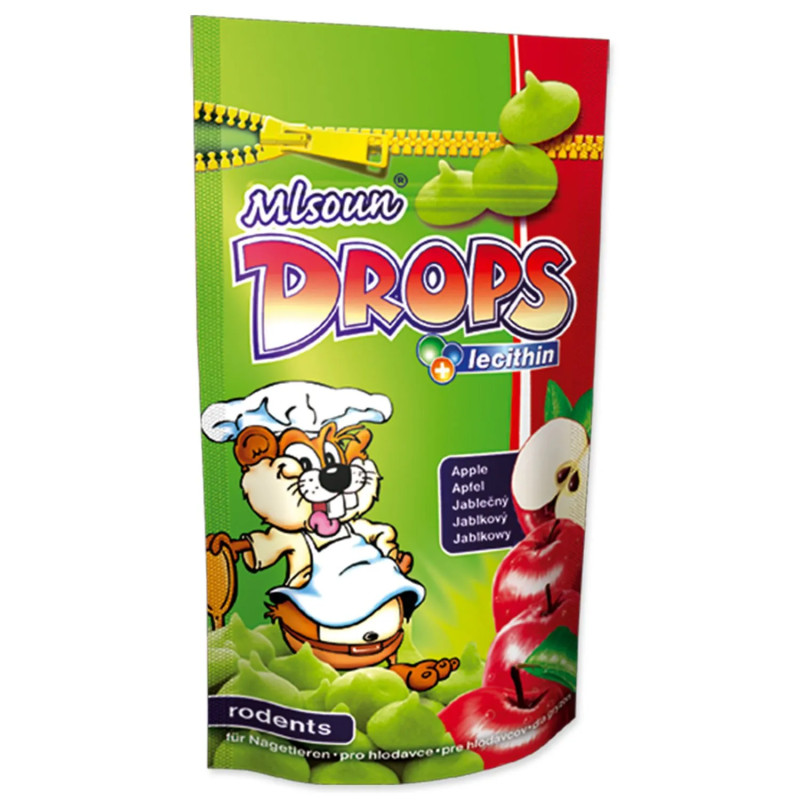 Posladek Dafiko Mlsoun jabolčni dropsi 50g