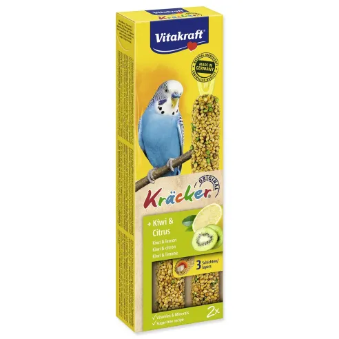 Palčke Vitakraft Kracker s kivijem in citrusom 2ks