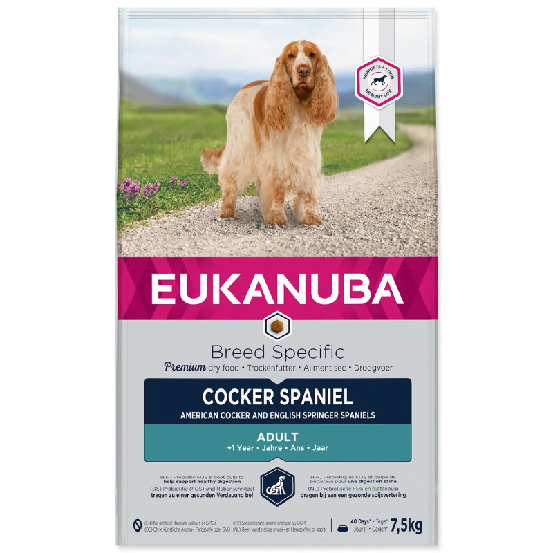 Hrana EUKANUBA Cocker Spaniel 7,5 kg
