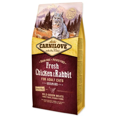 Hrana Carnilove za mačke Fresh Chicken & Rabbit 6 kg