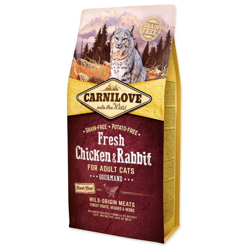 Hrana Carnilove za mačke Fresh Chicken & Rabbit 6 kg